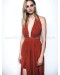 Free People Terra Cotta Athea Drape Maxi